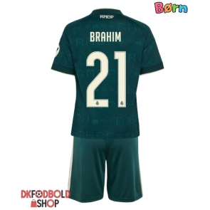 Real Madrid Brahim Diaz #21 Udebanesæt Børn 2026-27 Kort ærmer (+ korte bukser)